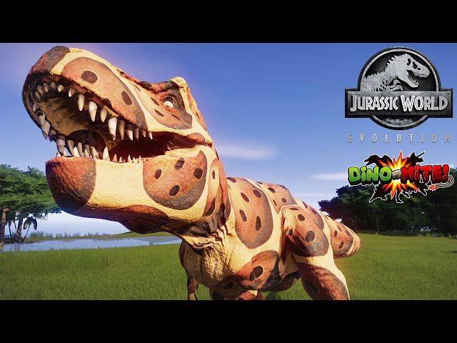 COOKIE T-REX MAX vs ALL FOOD DINOSAURS | SOLO DINOSAUR FIGHT | JURASSIC WORLD | JURASSIC PARK