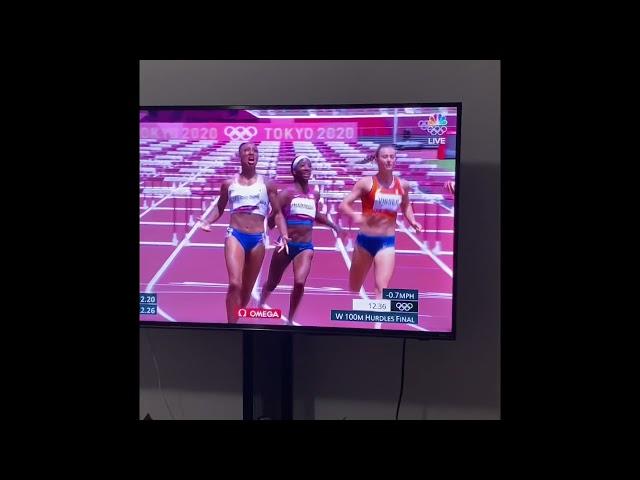 Como se celebró el ORO Olímpico de Jasmine Camacho-Quinn dentro y fuera de Puerto Rico