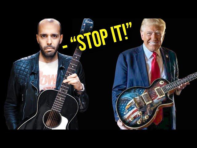 GIBSON takes Legal Action Against TRUMP GUITARS