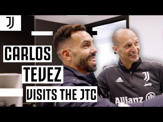  Welcome Back Carlos! | Carlos Tevez Visits the Juventus Training Centre! | Juventus