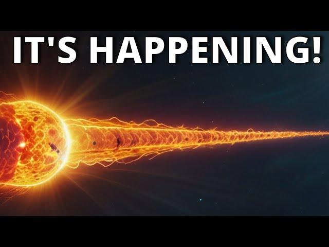 WARNING! LIVE NOW HUGE SOLAR X-FLARE FACING EARTH