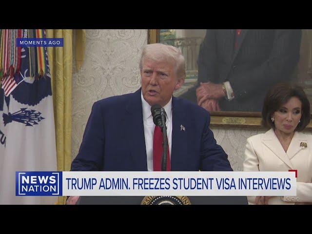 Trump suggests caps on foreign student enrollment at universities | NewsNation Now
