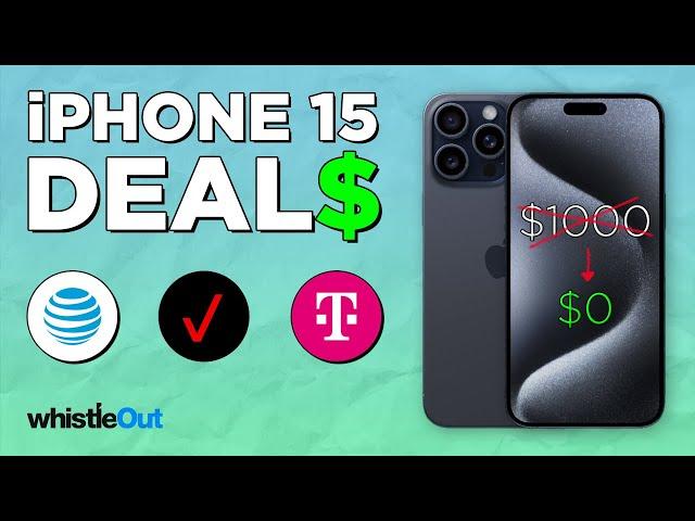 The BEST iPhone 15 Trade-In Deals | AT&T vs Verizon vs T-Mobile vs Apple