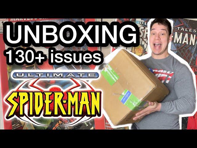 And You’re LIVE! After The Fact | UNBOXING 130+ Ultimate Spider-Man comics!