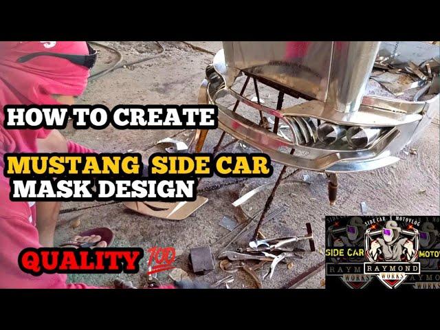 HOW TO CREATE MUSTANG SIDE CAR MASK DESIGN