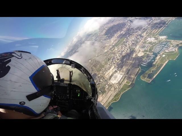 Wave hello to F18 Pilot !