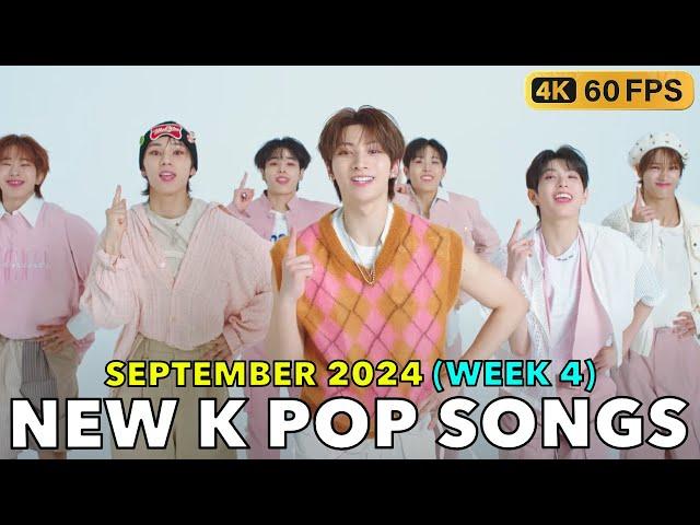 NEW K POP SONGS (SEPTEMER 2024 - WEEK 3) [4K]