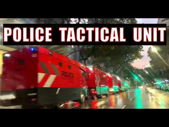 Police Tactical Unit (PTU)!