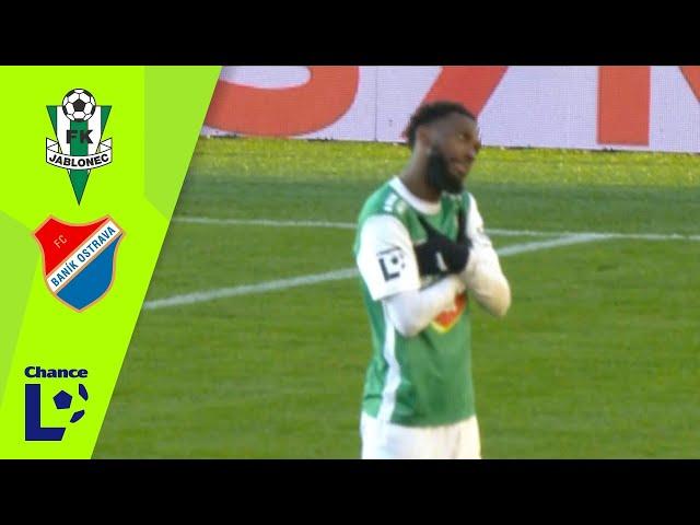 Chance Liga Highlights: FK Jablonec vs. FC Baník Ostrava 3:1 (16. kolo)