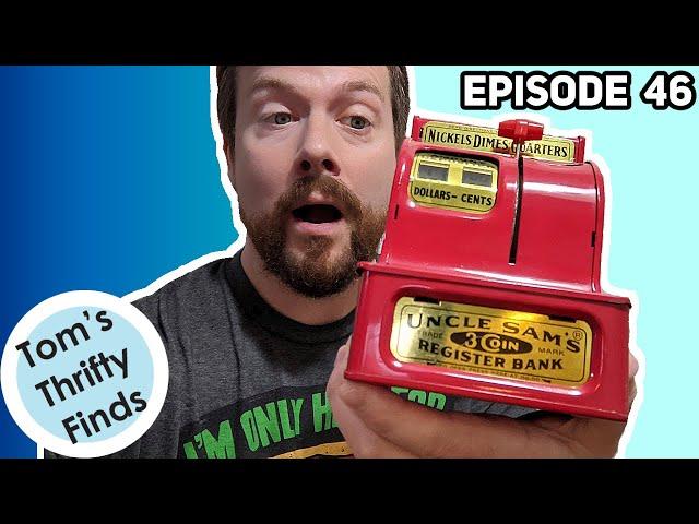 Uncle Sam's Coin Bank History - Tom's Thrifty Finds #46