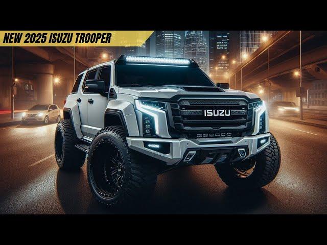 NEW 2025 Isuzu Trooper First Look – The Rugged Beast Returns!