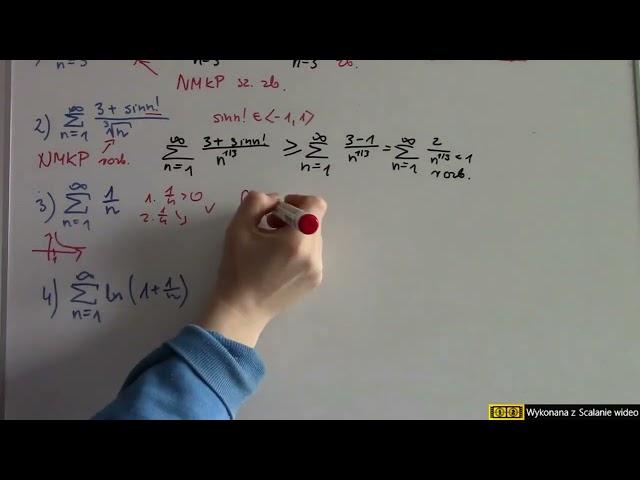 Series Tests - 60 examples - integral test, common series test, comparison test, ratio and root test