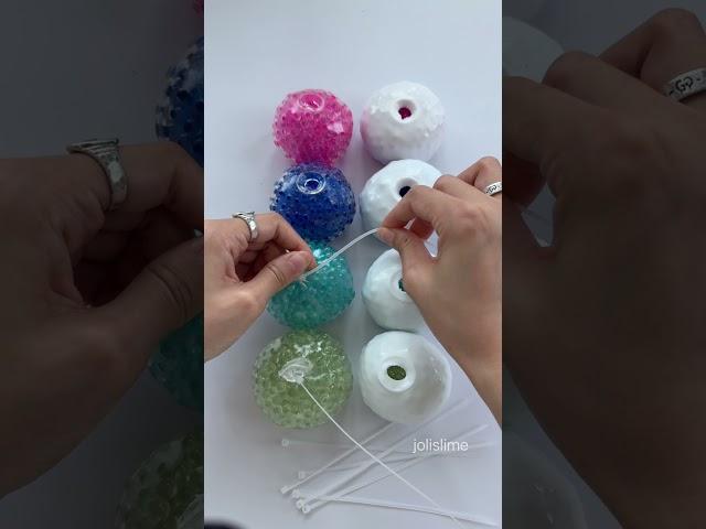  DIY Glass Beads Stress Ball – Immersive & Satisfying ASMR! | Available at JoliSlime.com