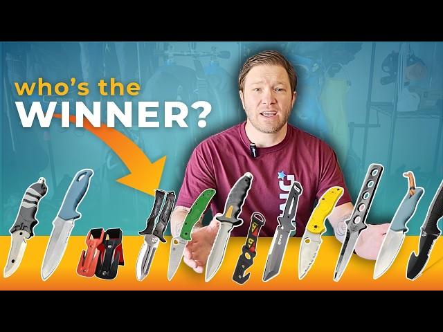 Top SCUBA Dive Knives! All tested and reviewed in 2024!