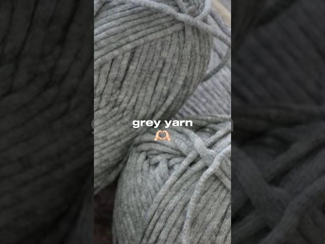 grey yarn on amazon  #ytshorts #crochet