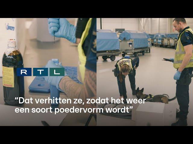 Twee grote vondsten: Verdovende middelen in post Schiphol | De Douane in Actie