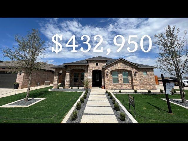 NEW $432k+ AFFORDABLE NEW BUILT HOME IN LUBBOCK TEXAS PRADE OF HOMES 2023 | TEXAS REAL ESTATE