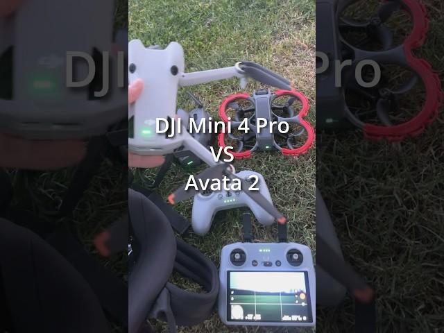 DJI Mini 4 Pro vs Avata 2: Sport Mode Test!#drone