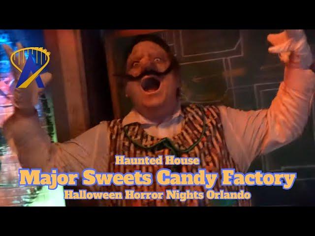 Major Sweets Candy Factory Haunted House at Halloween Horror Nights Orlando 2024