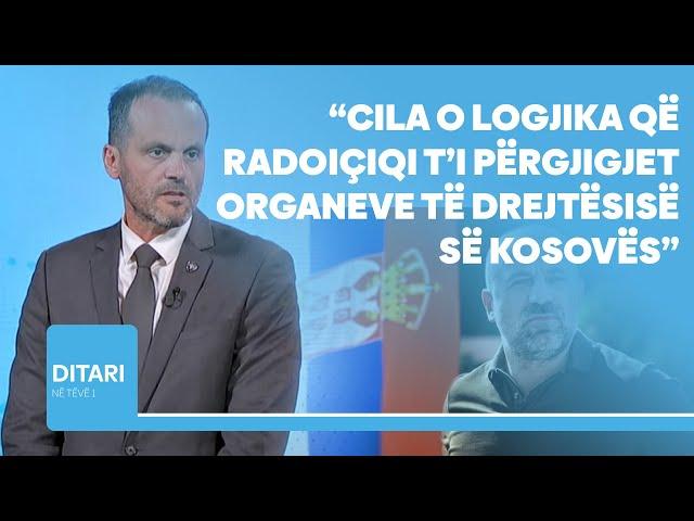 “Cila o logjika që Radoiçiqi t’i përgjigjet organeve të drejtësisë së Kosovës, kur Kurti nuk shkon v