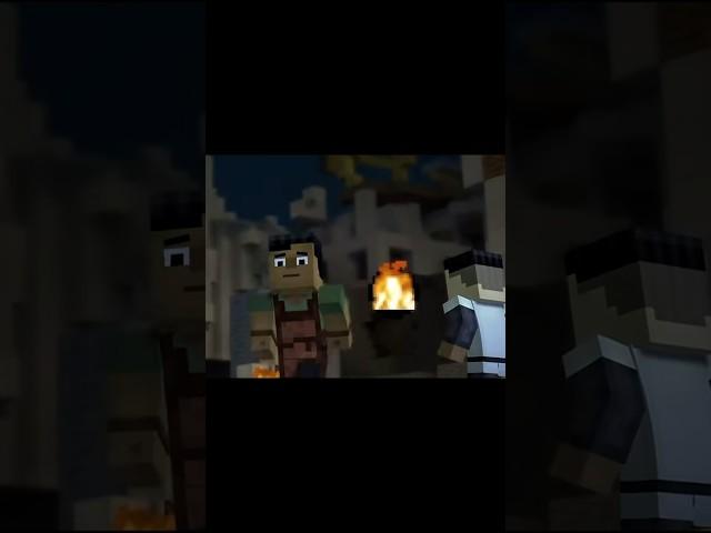 That ghast really said “yeah, let’s kill this guy in particular” | Minecraft Story Mode