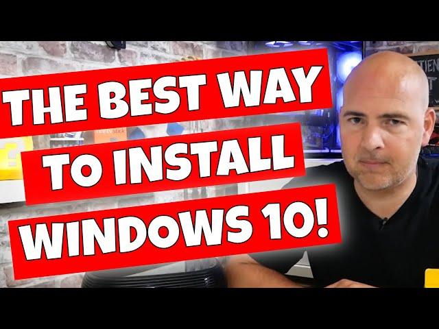 How To Install Windows 10 & Drivers Correctly - Fresh Install Win10