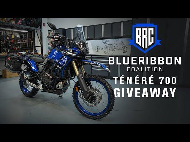 Yamaha Tenere 700 ADV Bike Build - Blue Ribbon Coalition Giveaway Sweepstakes