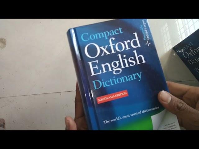 Oxford Dictionary | COMPACT OXFORD ENGLISH DICTIONARY