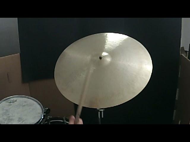 22" 2622g medium jazz ride cymbal MATTIA BOURGIS CYMBALS