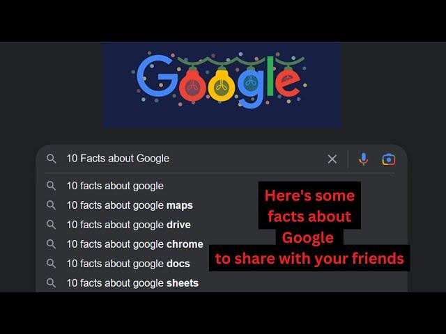 You Won't Believe These 10 Mind-blowing Facts About Google!