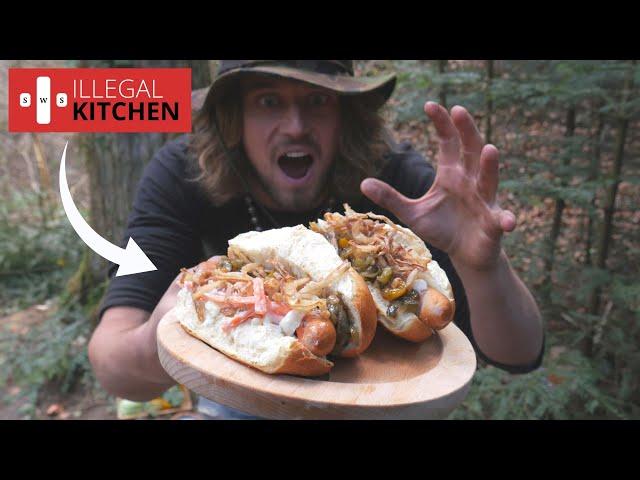 The ultimate hot dog recipe. Your mouth will be watering! Illegal kitchen EP.5