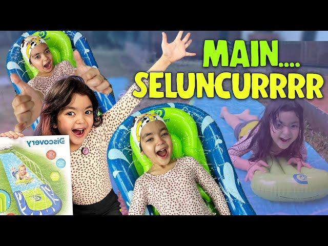 VLOG - MAZAYA MAIN SELUNCUR SAMBIL HUJAN - HUJANAN