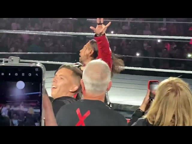 WWE Live event / Paris - Shinsuke Nakamura entrance