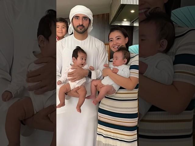 Dubai Crown Prince Sheikh Hamdan bin Muhammed bin Rashid Al  Fazza With fan Expat Family #dubai