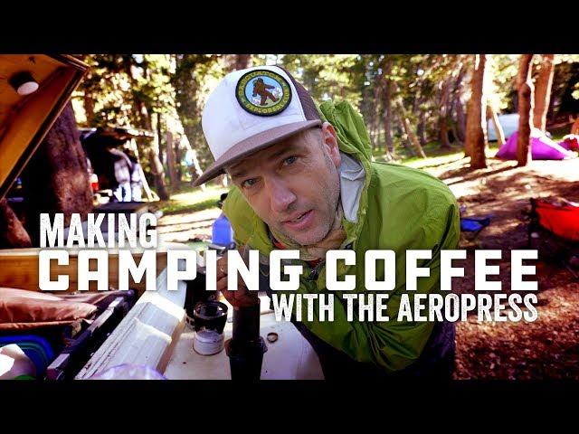 5 Best Ways to Make Camping Coffee: AeroPress + JetBoil on an AeroTow