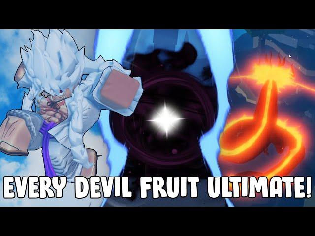 [AOPG] EVERY DEVIL FRUITS ULTIMATE MOVE In A One Piece Game!