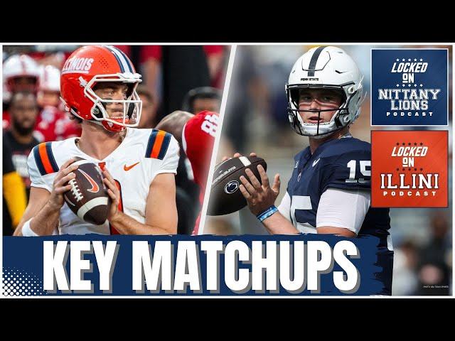 Analyzing the Penn State vs. Illinois matchup... Why the Nittany Lions have the overall advantage