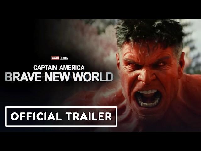 Captain America: Brave New World - Official Trailer (2024) Anthony Mackie, Harrison Ford