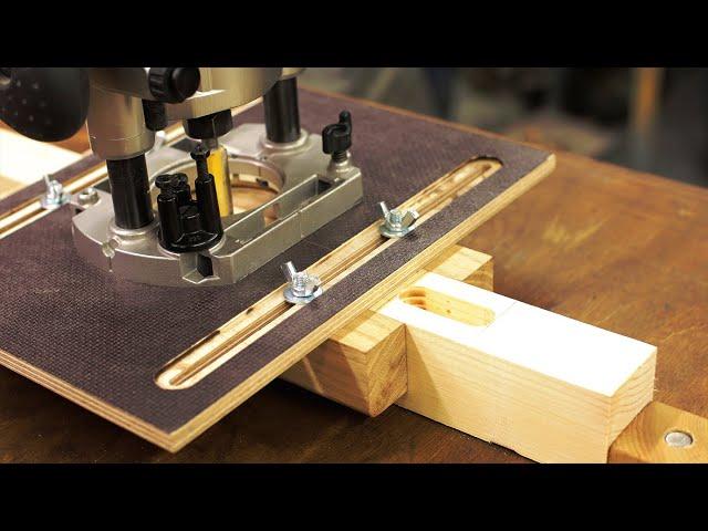 DiY Simple Router Joint Jig|| Great Woodworking Idea