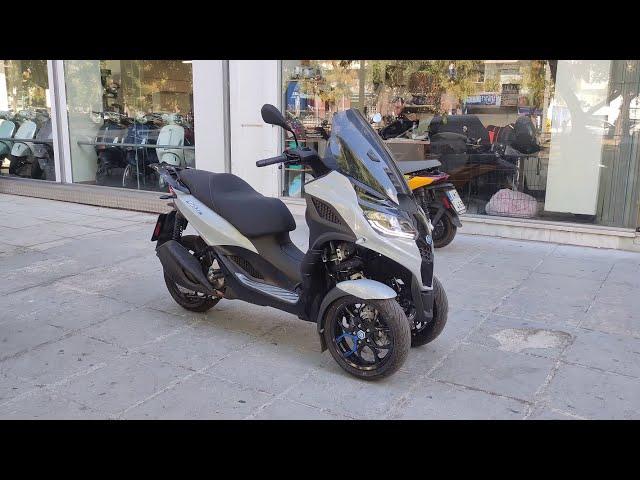 Piaggio MP3 310 Sport Euro5+ 2024 Review & Test Ride #piaggio