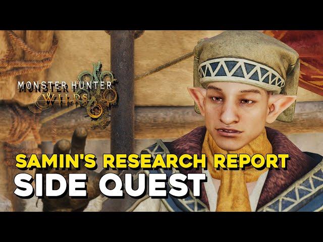 Monster Hunter Wilds Samin's Research Report Side Quest Guide (Dapperwing Location)