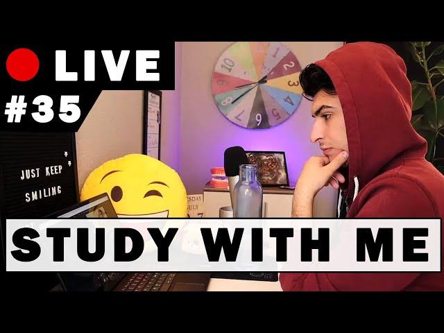  STUDY WITH ME 10 HOURS LIVE Study Session - ادرس معي - [ Pomodoro 50/10 ] First Year Dentistry