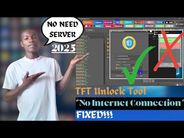 HOW TO FIX TFT UNLOCK  NO INTERNET CONNECTION - 2025 NO SERVER