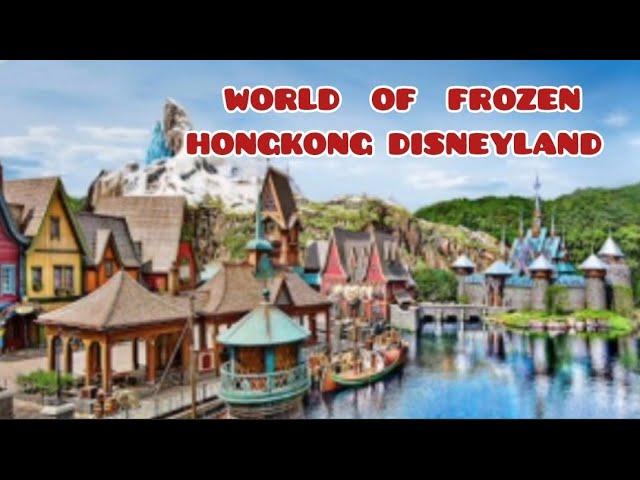 AMAZING WORLD OF FROZEN #HONGKONG DISNEYLAND #subscribe