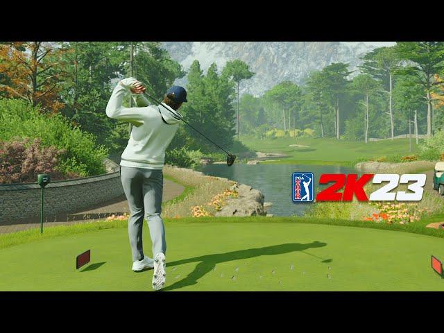 A BEAUTIFUL NEW FANTASY COURSE IN PGA TOUR 2K23 - Fantasy Course Of The Week #87