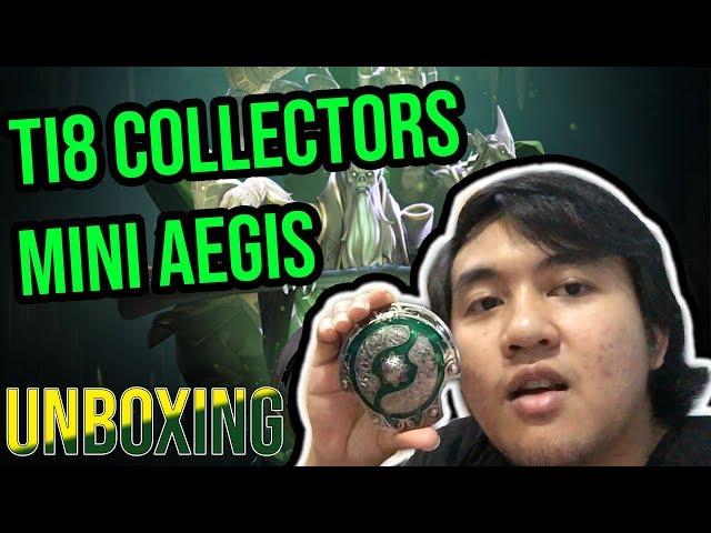 DOTA 2 | TI8 Collectors Mini Aegis (Unboxing)