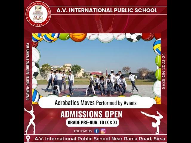 #session2023_24 For more details visit:avinternationalpublicschoolsirsa.com