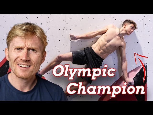 I got DESTROYED by the Olympic Climbing Champion // ft. Toby Roberts