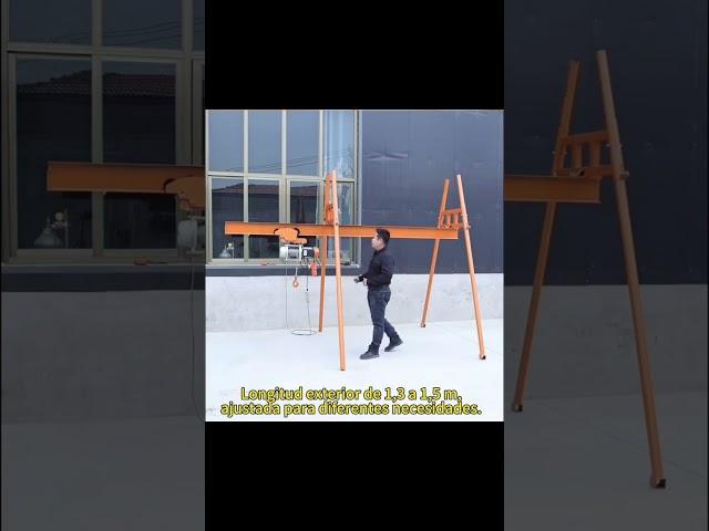Construcción cabrestante eléctrico mini grúa material de construcción equipo de elevación#Mini grúa