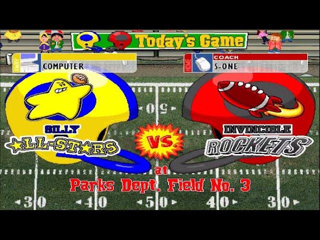 Backyard Football (1999) [Season 1] Game 6: Silly All-Stars VS Invincible Rockets